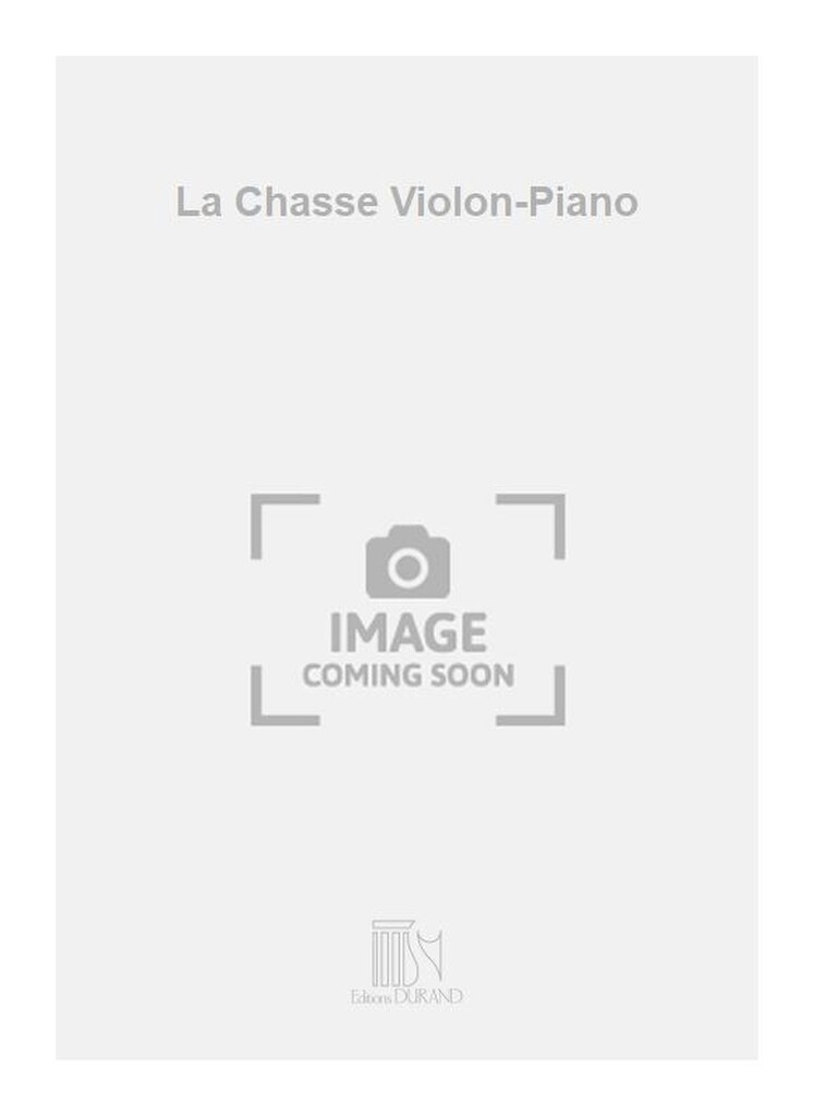 La Chasse Violon-Piano